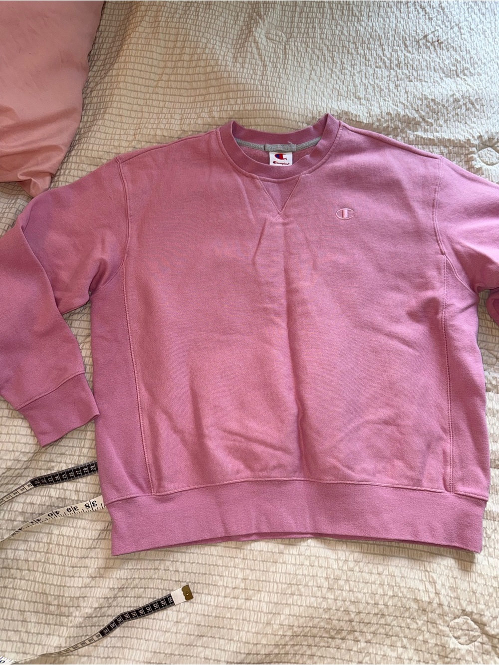 Champion Pink Crewneck Sweatshirt XL